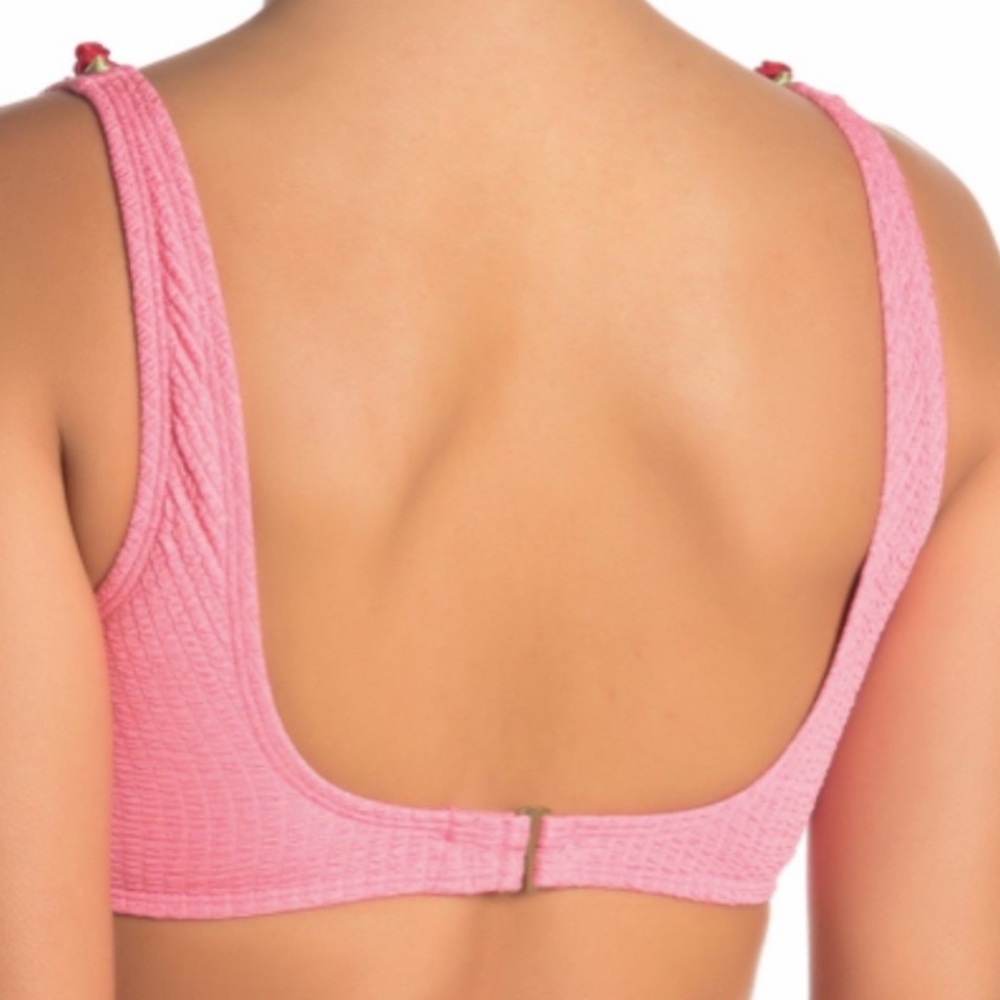 Betsey Johnson Pink Bikini Set - Picture 3 of 5
